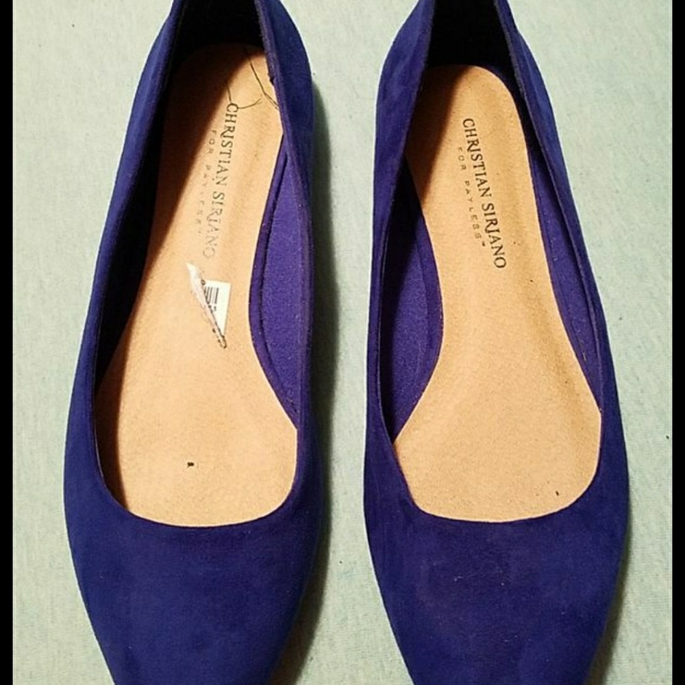 Blue flats